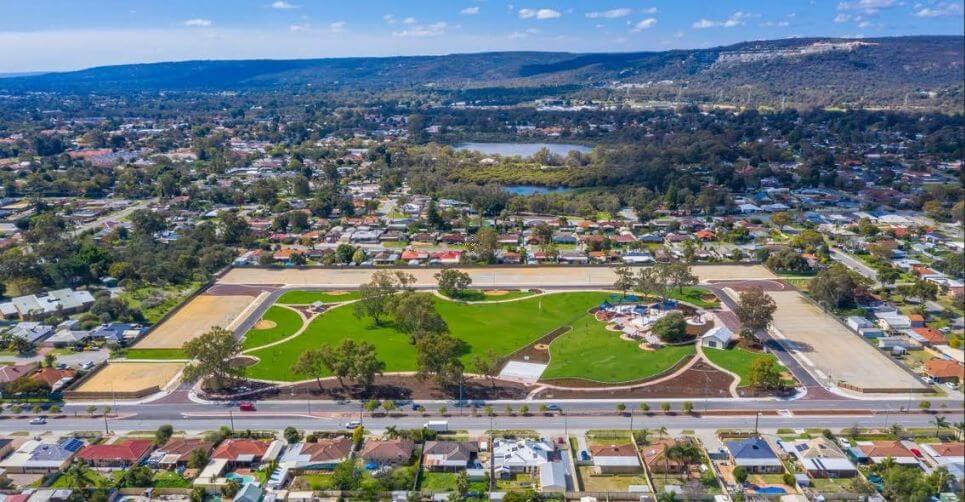 Robinson Park Gosnells - Infill Subdivision - aerial