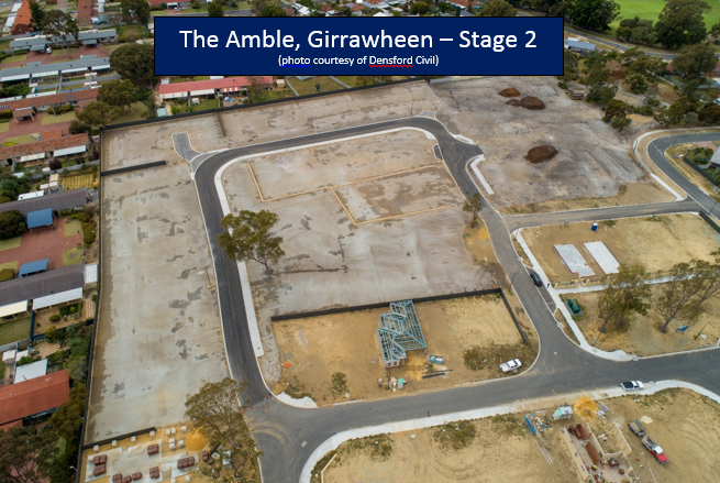 The Amble Stage 2 aerial photo