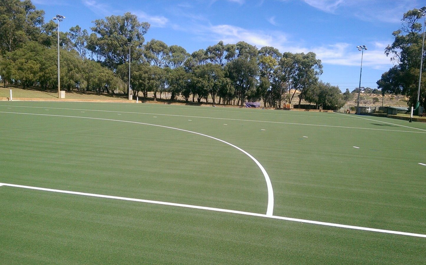View of a Porter project, a hockey turf at UWA
