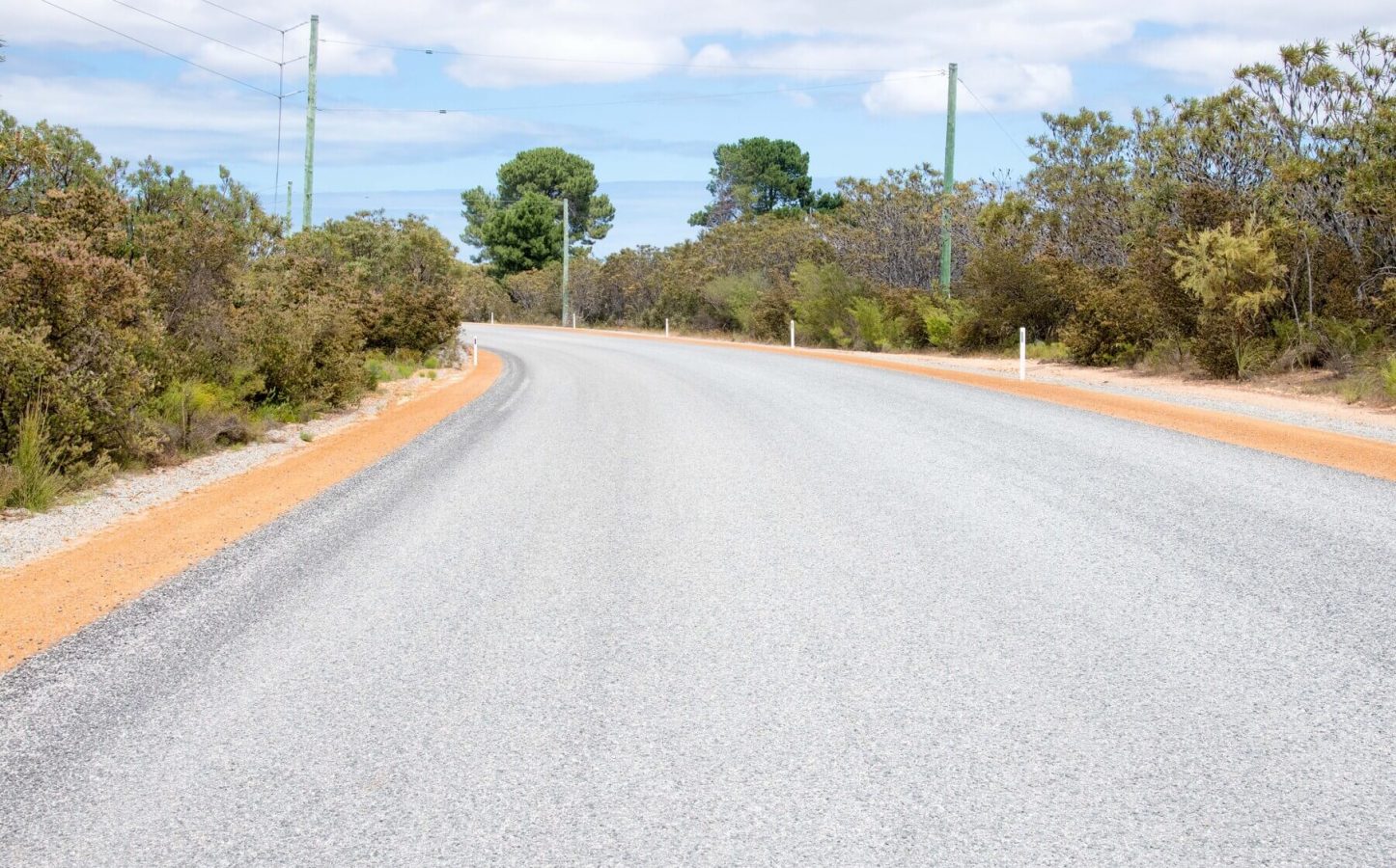 Orange Springs - Road Design - curved road