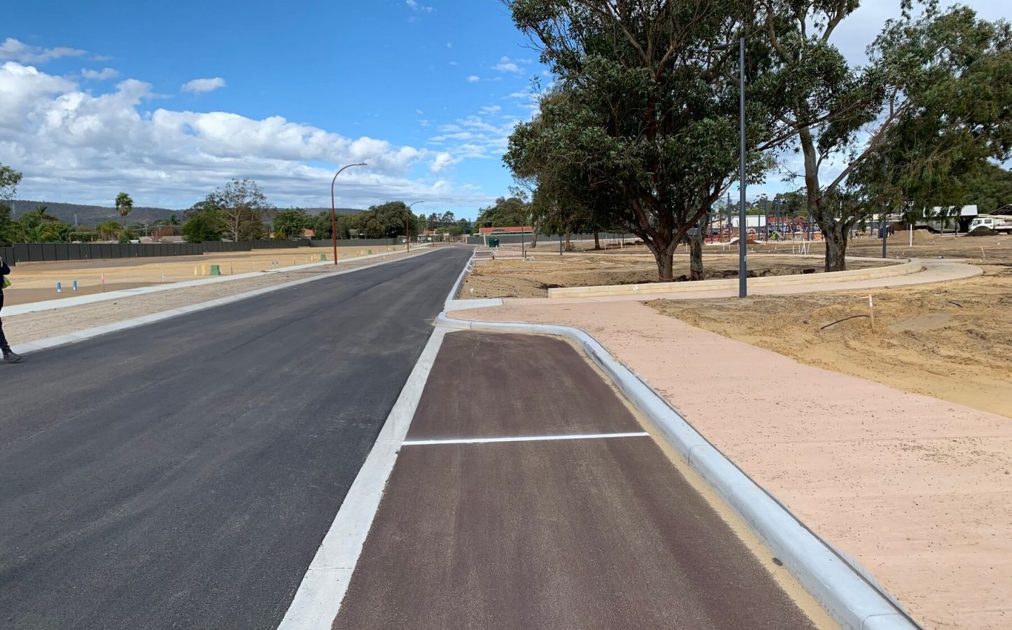 Robinson Park Gosnells - Infill Subdivision - Roadway and parking