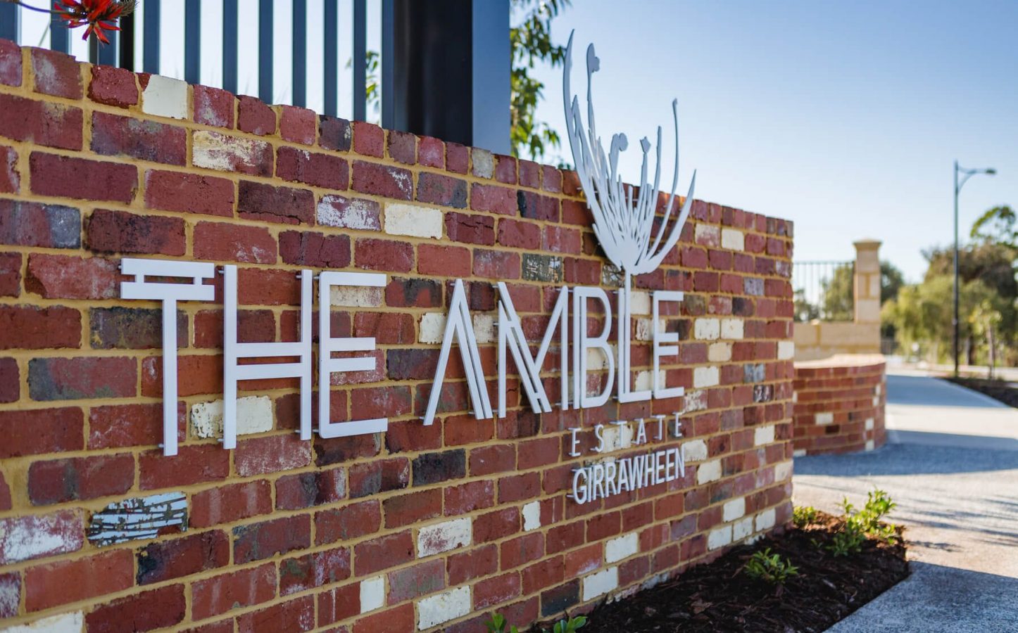 The Amble Estate Girrawheen - Infill Subdivision - entry statement
